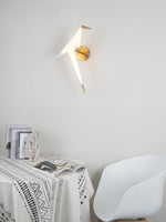 Paper Crane Wall Lamp
