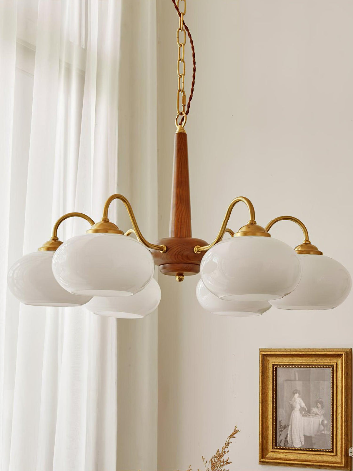 Persimmon Chandelier