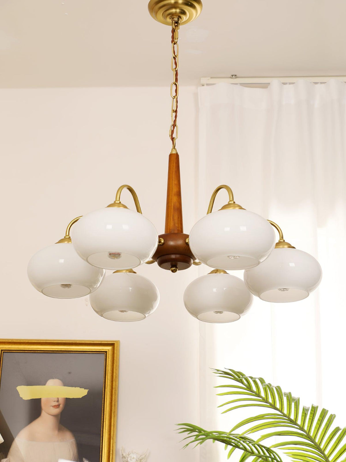 Persimmon Chandelier