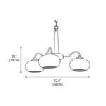 Persimmon Chandelier