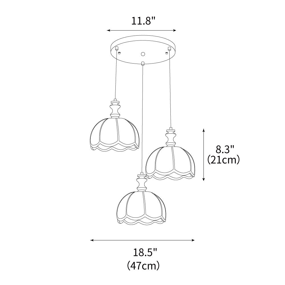 Petal Charm Pendant Light