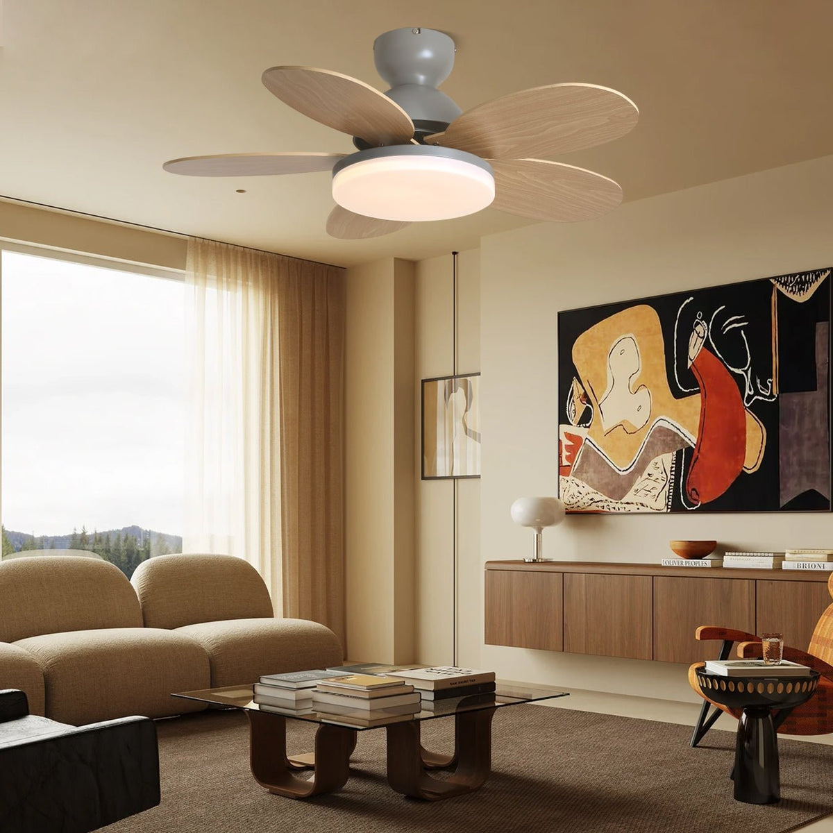 Petalo Ceiling Fan Light