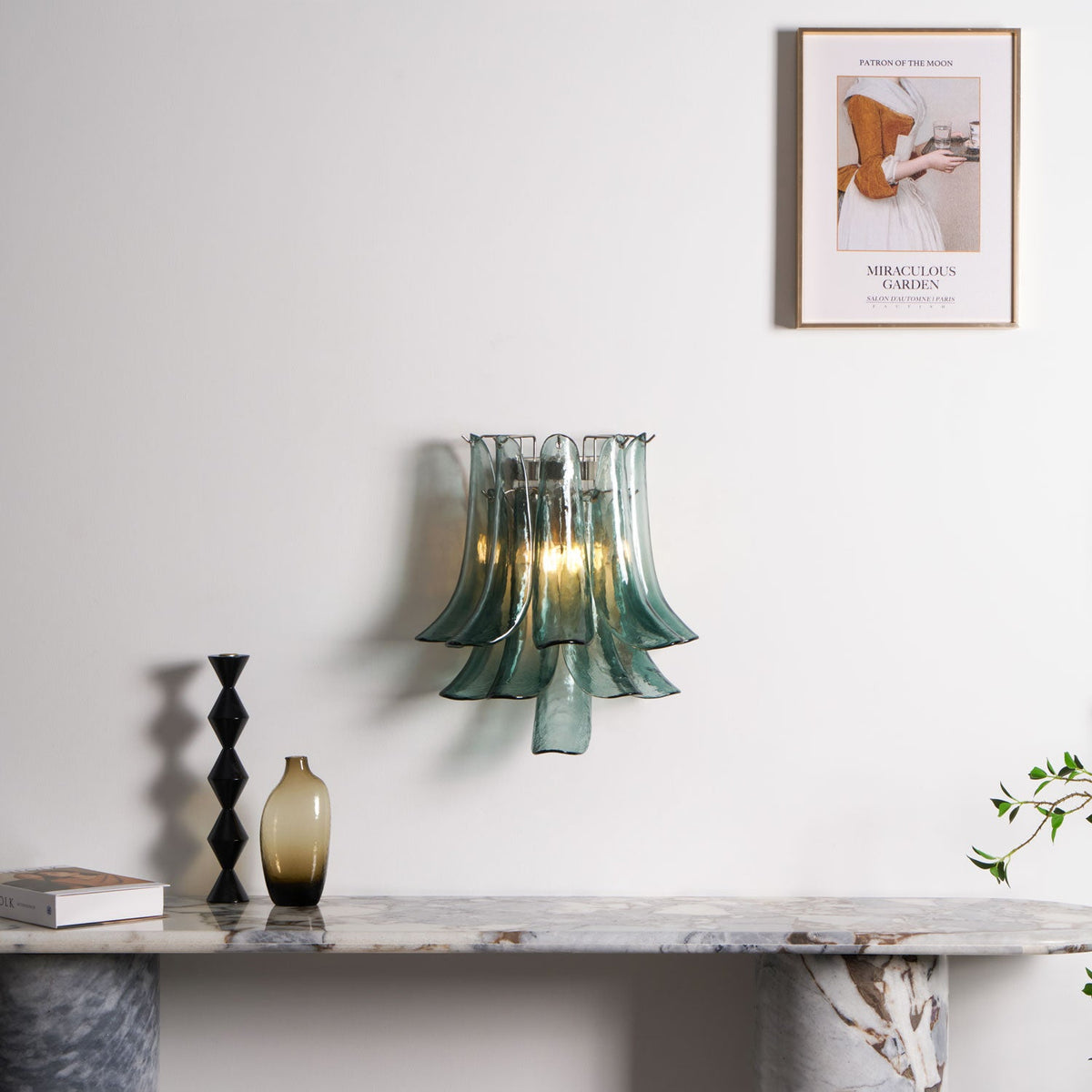 Petalo Glass Wall Light