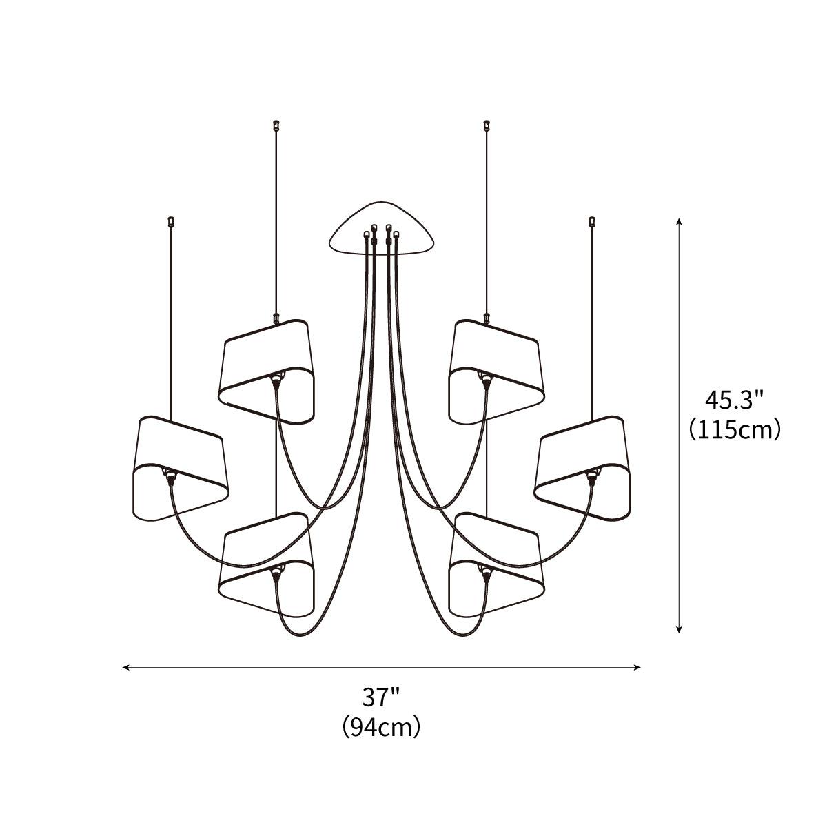 Ruskin Carrie Chandelier