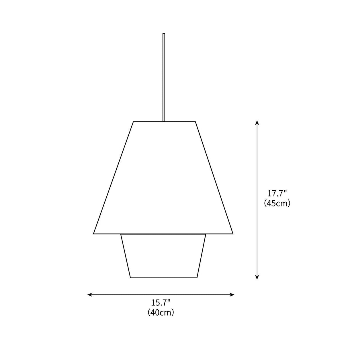 Petite Aitu Suspension 15.7"