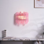Pink Palermo Murano Wall Lamp