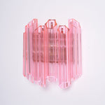 Pink Palermo Murano Wall Lamp