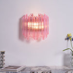 Pink Palermo Murano Wall Lamp