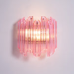 Pink Palermo Murano Wall Lamp