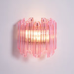 Pink Palermo Murano Wall Lamp