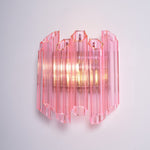 Pink Palermo Murano Wall Lamp