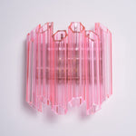 Pink Palermo Murano Wall Lamp