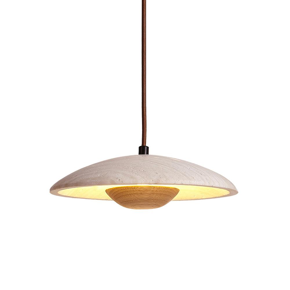 Plate Pendant Lamp 9.8"