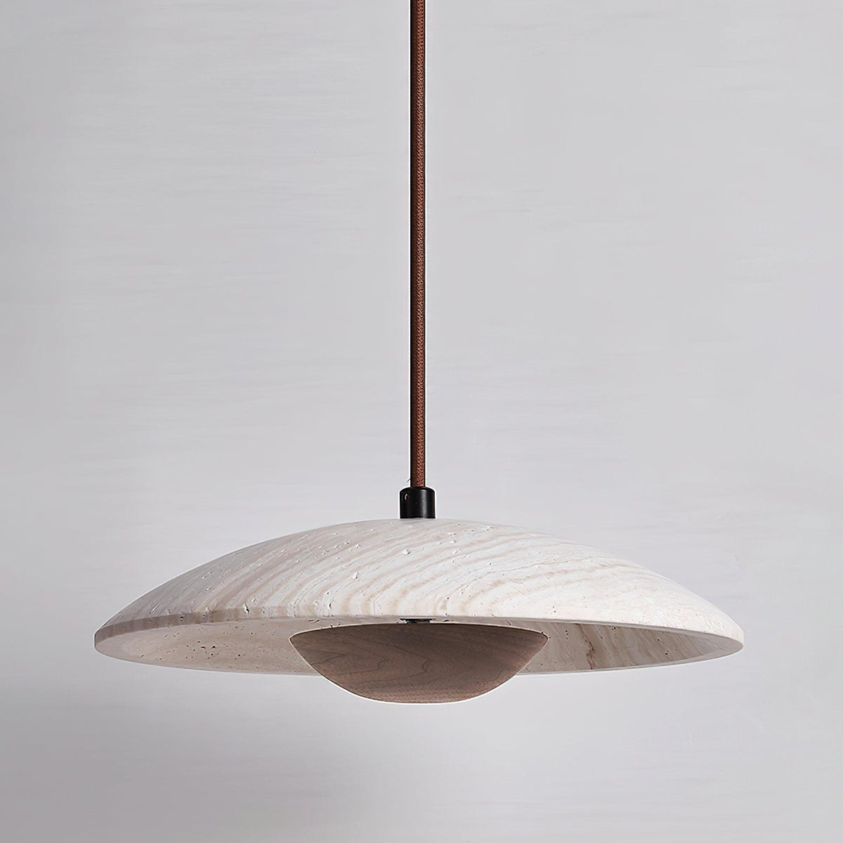 Plate Pendant Lamp 9.8"