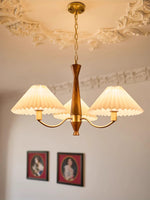 Pleated Chandelier