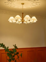 Pleated Chandelier