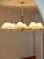 Pleated Chandelier