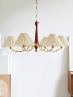 Pleated Chandelier
