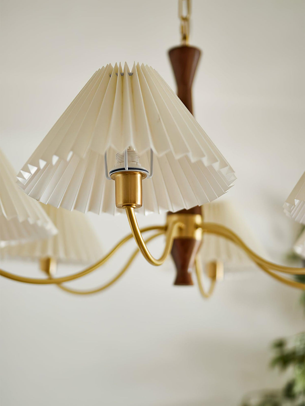 Pleated Chandelier