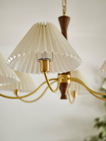 Pleated Chandelier