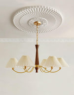 Pleated Chandelier