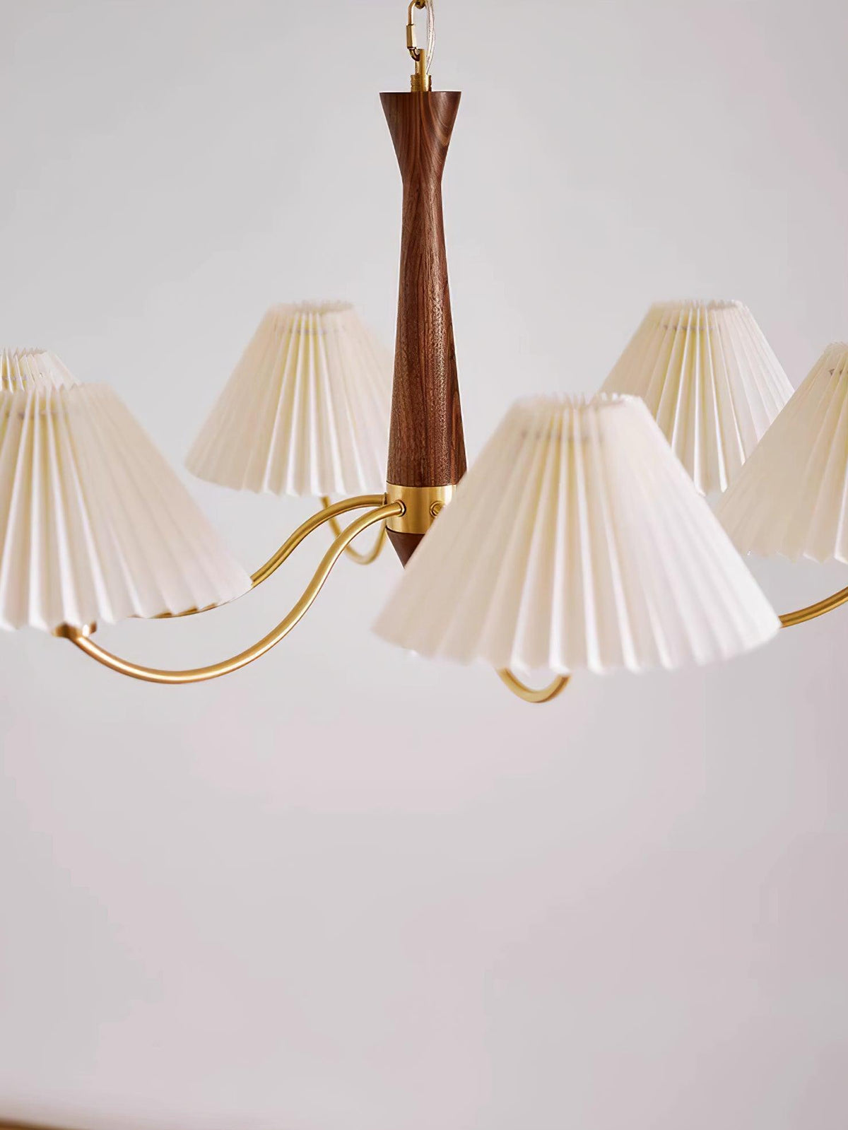Pleated Chandelier
