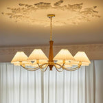 Pleated Chandelier