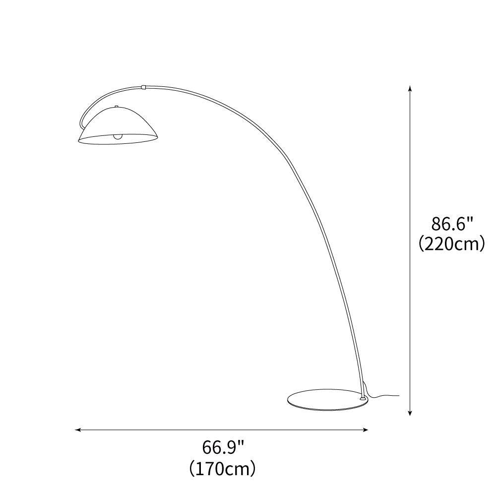 Pluma Floor Lamp 66.9″