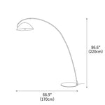 Pluma Floor Lamp 66.9″