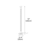 Pole Tube Floor Lamp 11.4"