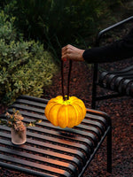Portable Pumpkin Table Lamp