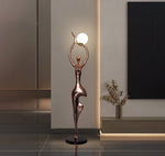 Pose Yoga Sculpture Floor Lamp