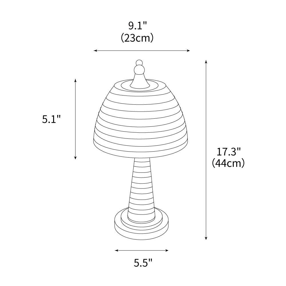 Prism Tower Table Lamp 9.1"