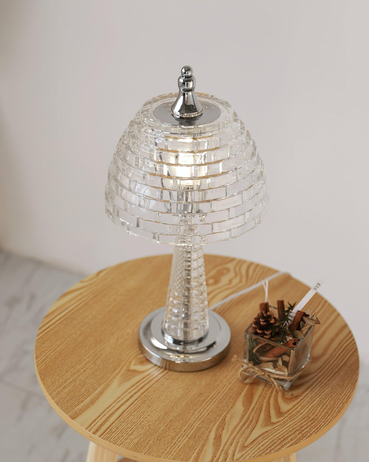 Prism Tower Table Lamp 9.1"