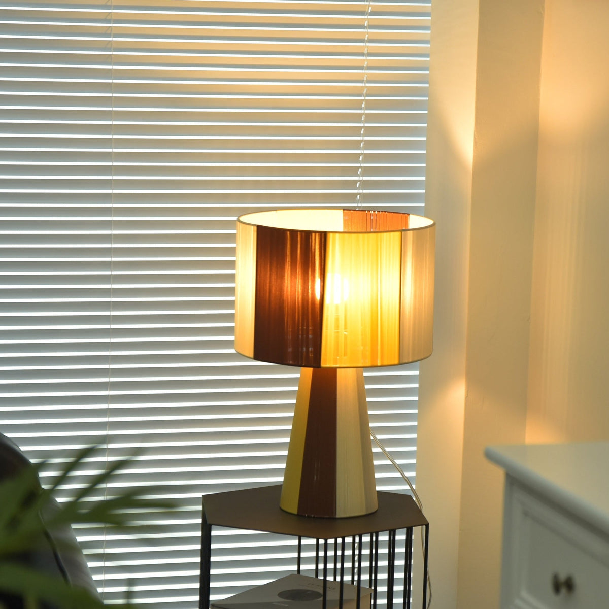 Prisma Fabric Table Lamp