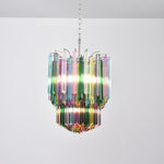 Prismatic Murano Colorful Chandelier