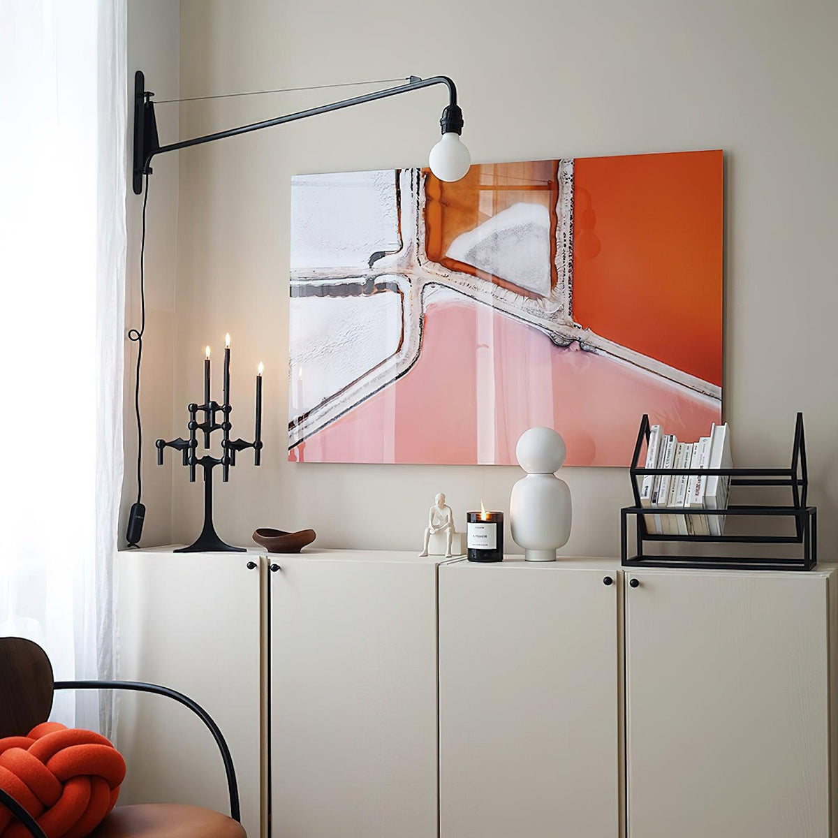 Prouve Petite Potence Wall Lamp 43.3"