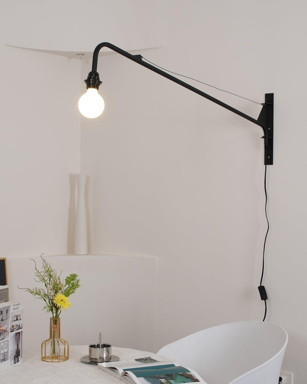 Prouve Petite Potence Wall Lamp 43.3"