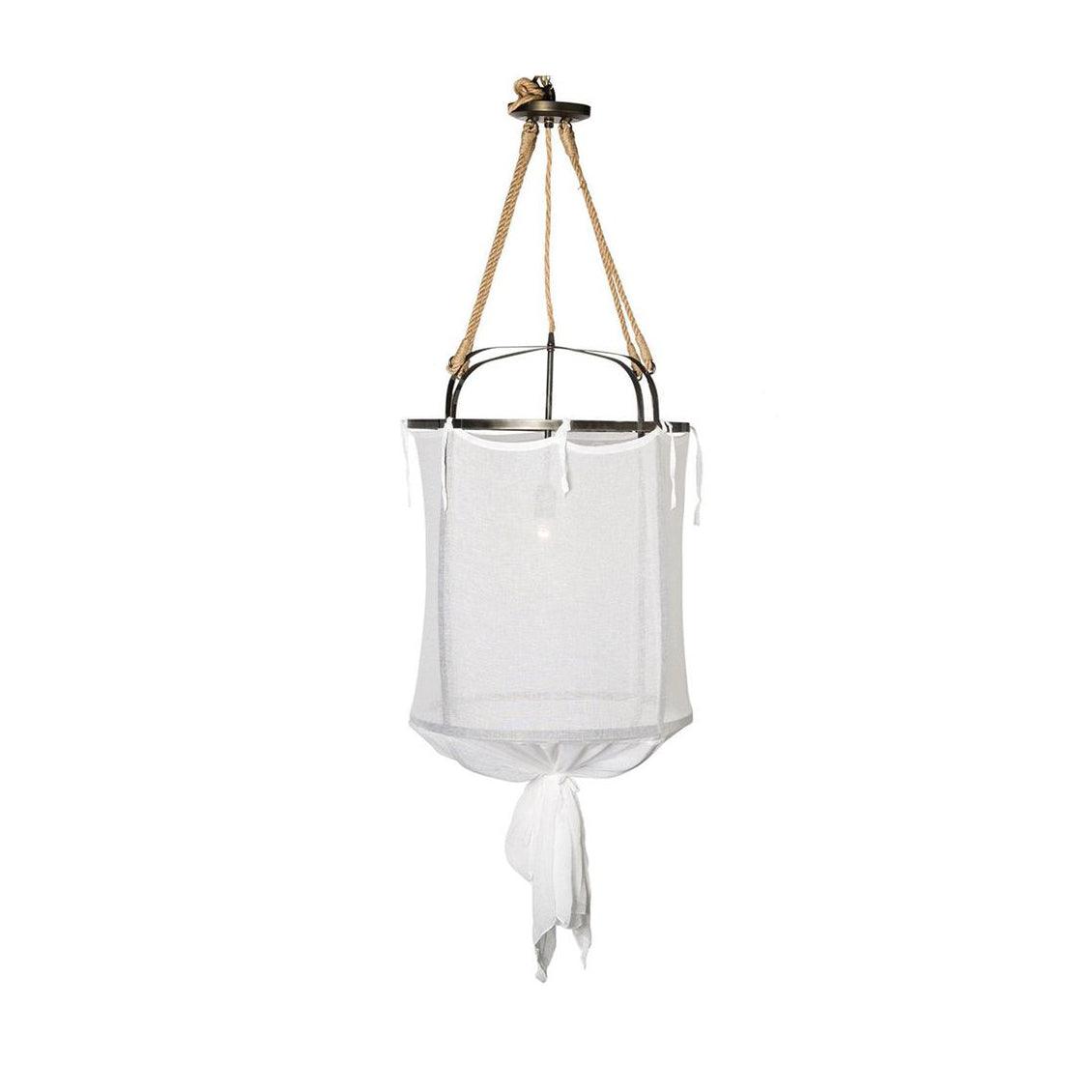 Provence Linen Pendant Light