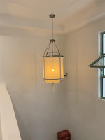 Provence Linen Pendant Light