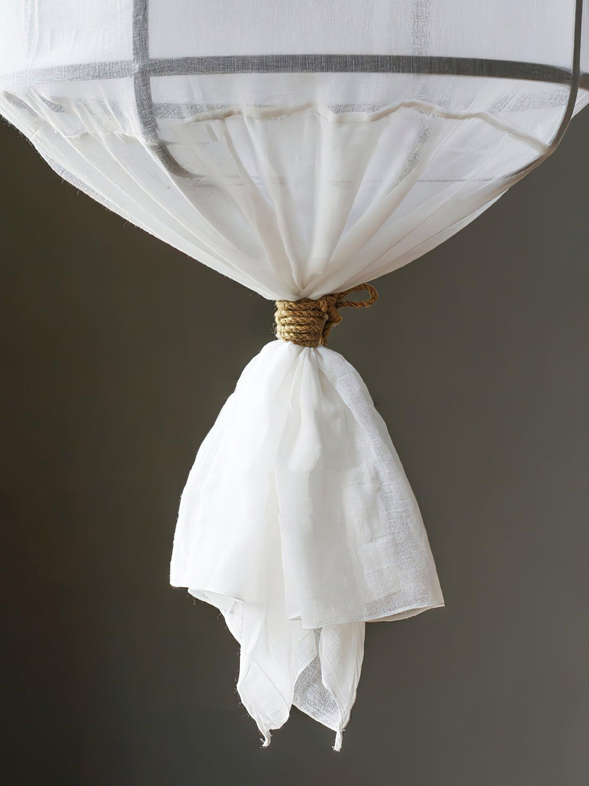 Provence Linen Pendant Light