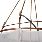 Provence Linen Pendant Light