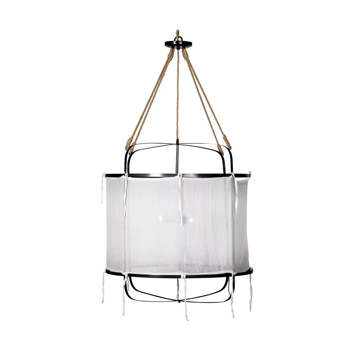 Provence Linen Pendant Light
