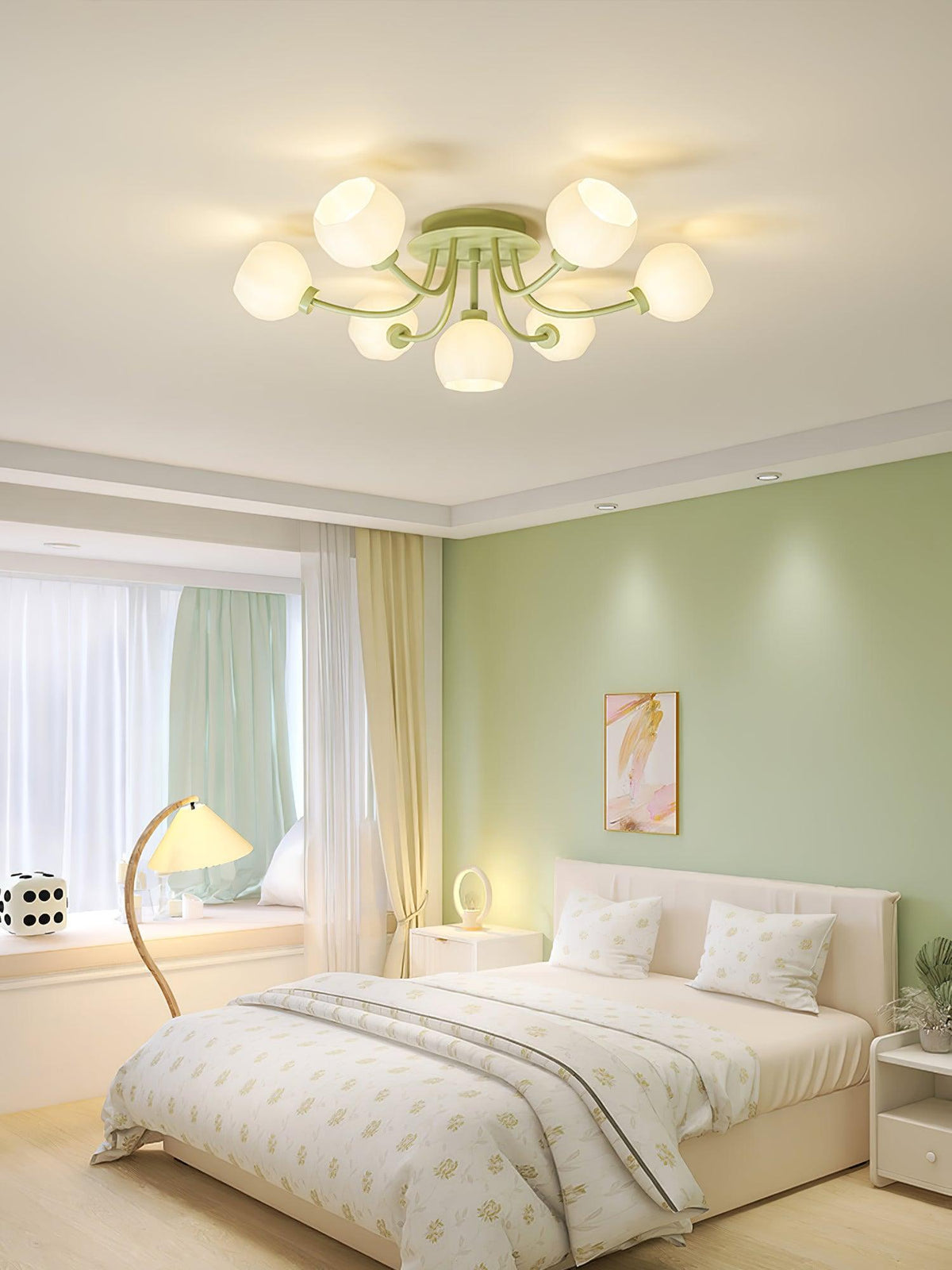 Pumpkin Matcha Ceiling Lamp