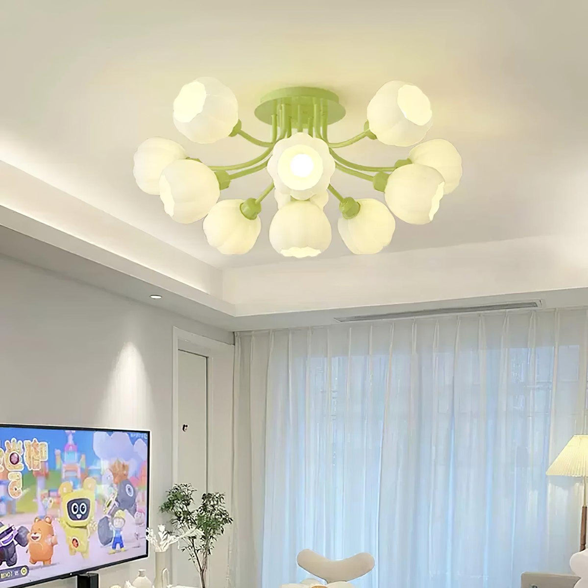 Pumpkin Matcha Ceiling Lamp