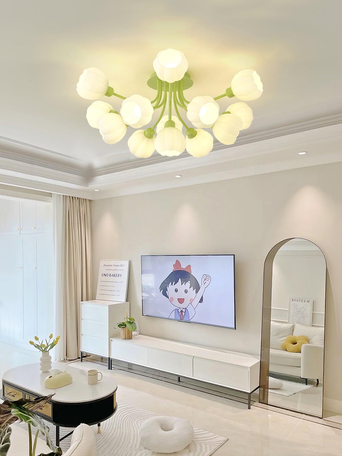 Pumpkin Matcha Ceiling Lamp