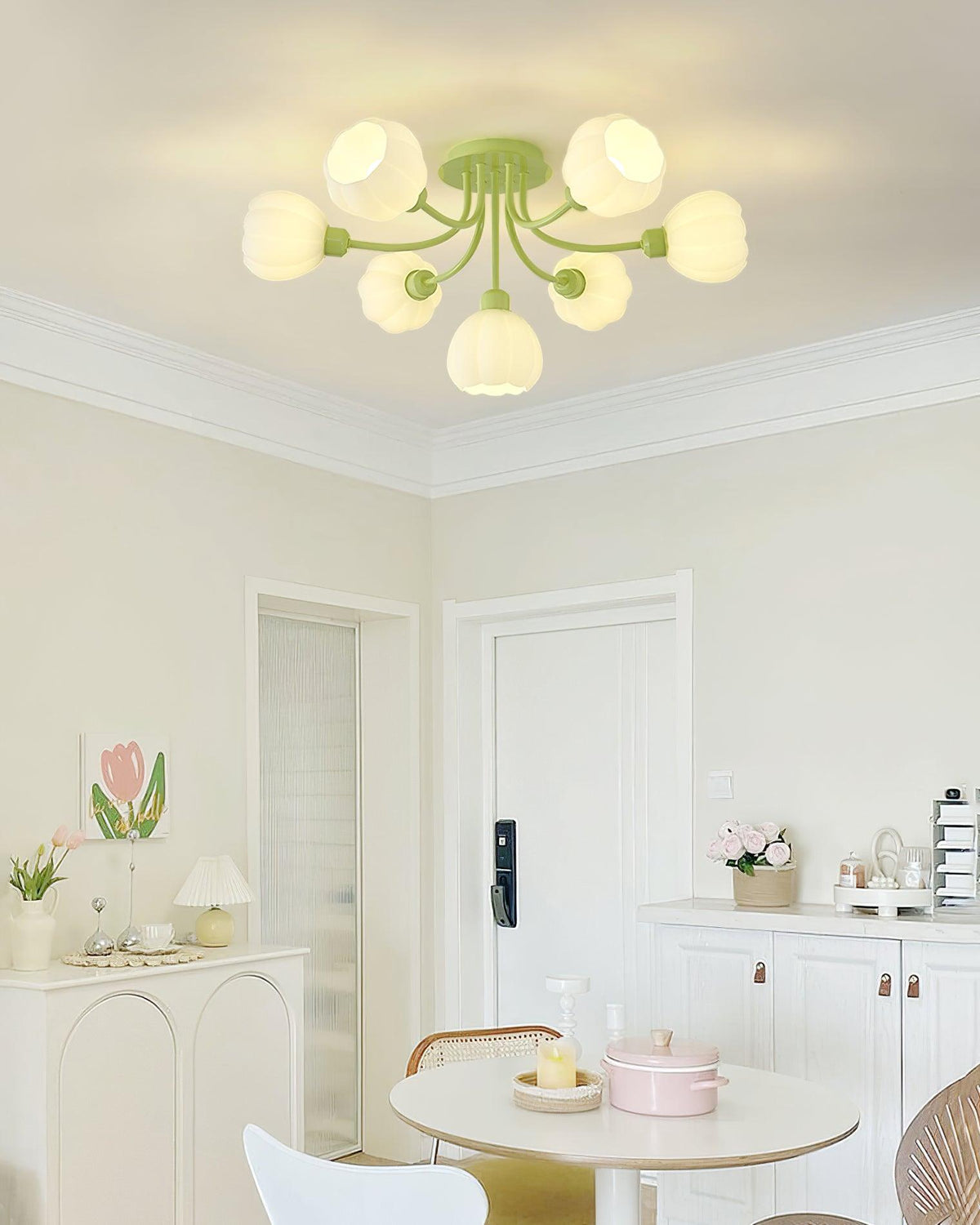 Pumpkin Matcha Ceiling Lamp