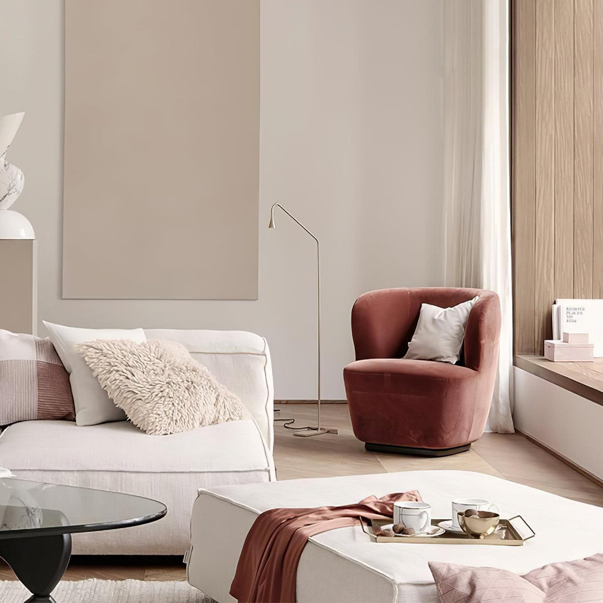 Pureform Floor Lamp 19.3"