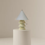 Pyramid Glow Table Lamp 11.4"
