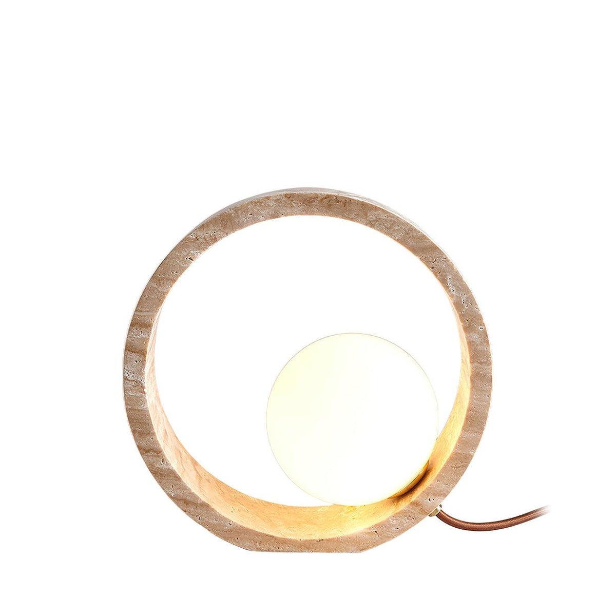 Q Circle Table Lamp 9.8"